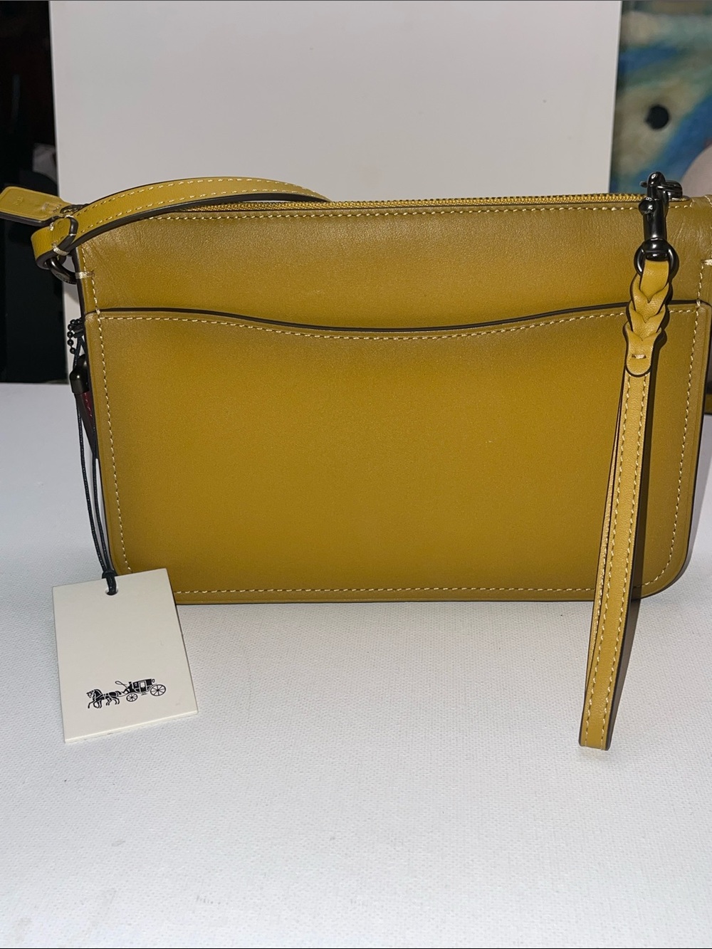 Coach 1941 Soho Leather Crossbody - Smoky Yellow